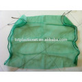 fecha netting bag date harvest red color verde y blanco